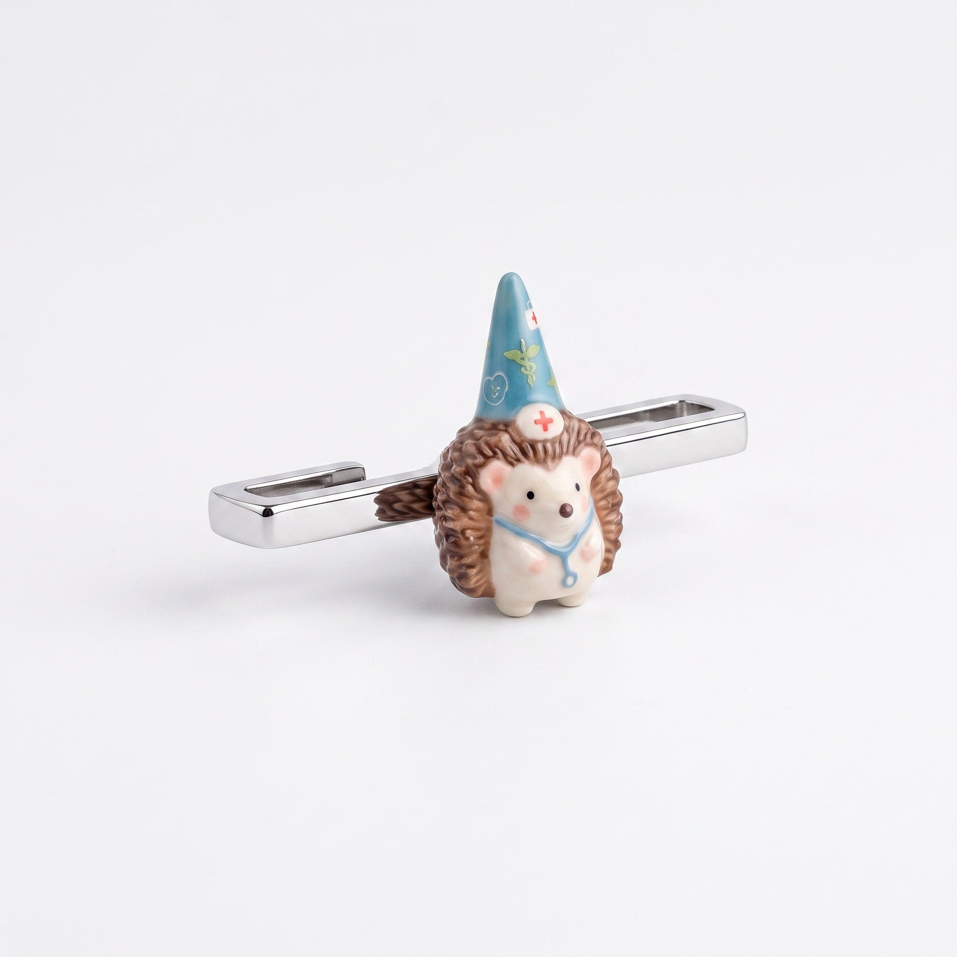 Wholesale Trendy Animal Fox Pendant Charm For Whoop Wristband DIY Jewelry Accessory Stainless Steel
