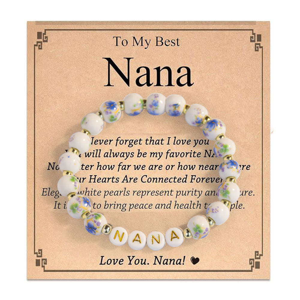Wholesale Mother' s Day Colorful " MAMA"  Letter Bead Bracelet