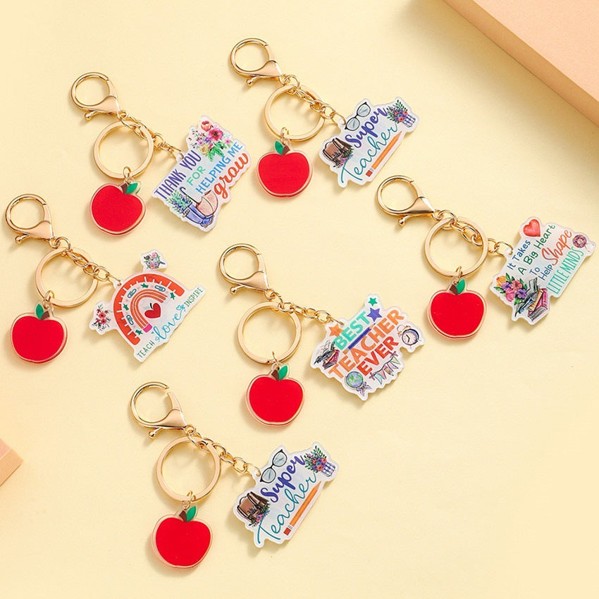 Wholesale  acrylic keychain pendant graduation season keychain