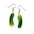 Wholesale  transparent acrylic vegetable cucumber earrings