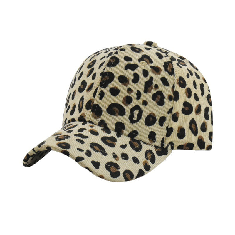 Wholesale Leopard Corduroy Baseball Cap ACC-HT-XuP014