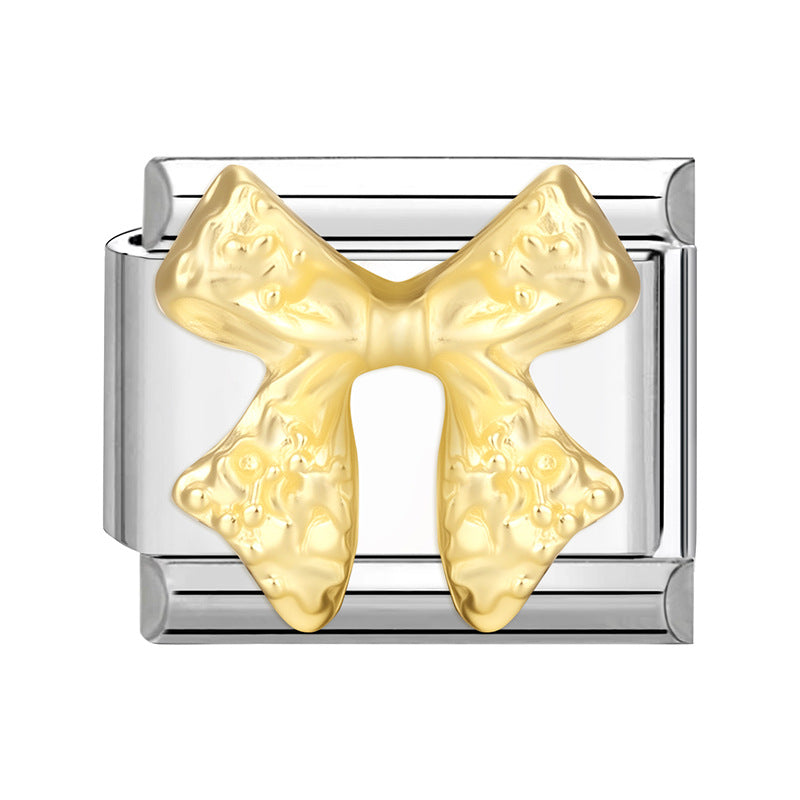 Wholesale Italian Charm Bracelet 9mm DIY Splicing Cute Creative Stainless Steel Composable Bracelet