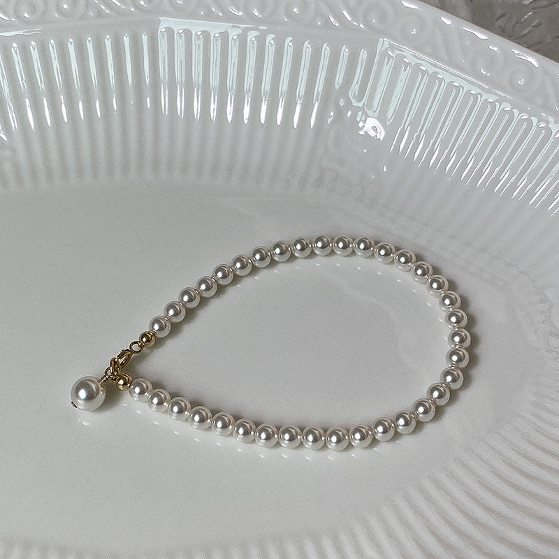 Wholesale Natural Freshwater Pearl  14K Gold Bracelet