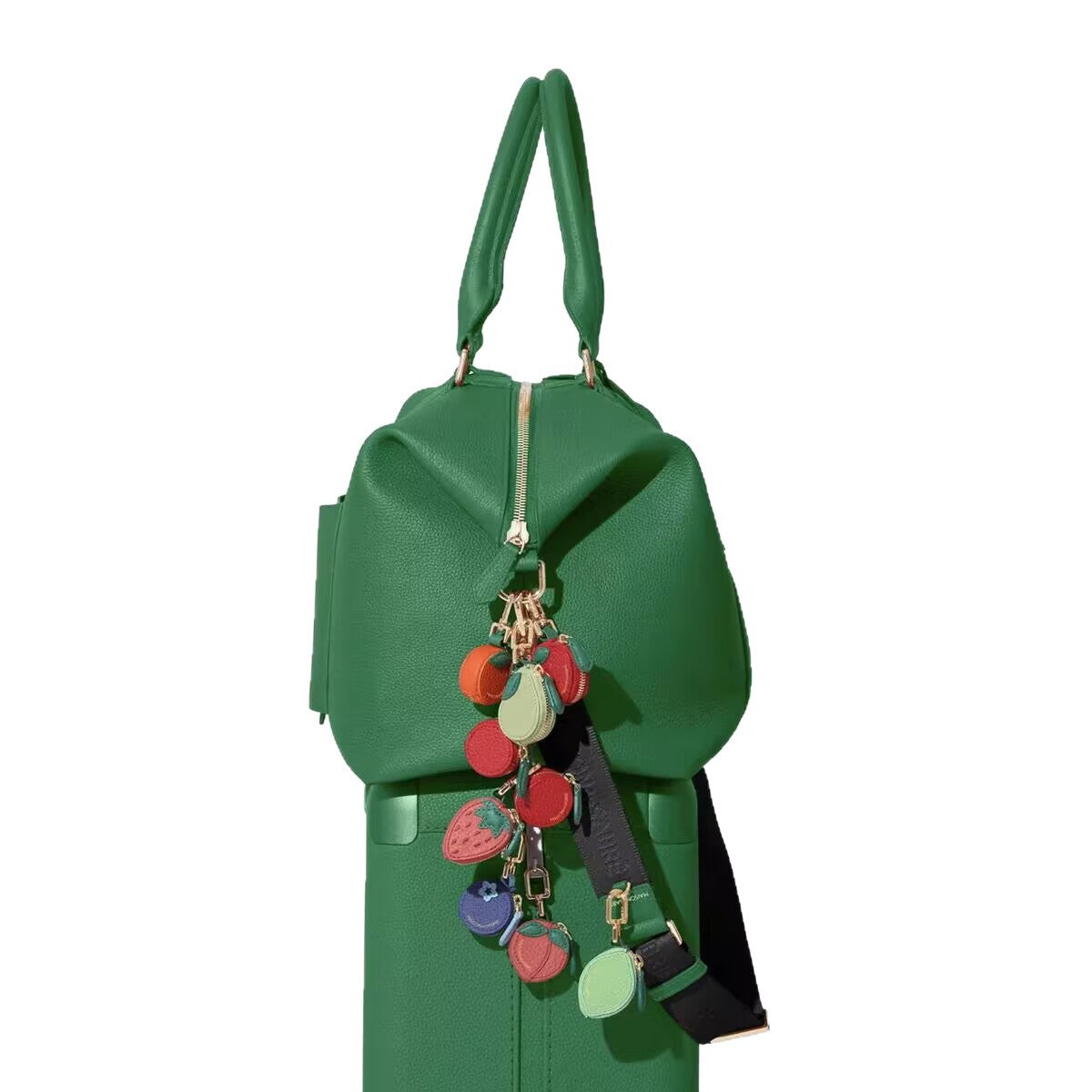 Wholesale Cute Fruit Shaped Coin Purse Earphone Bag Multifunctional Leather Case