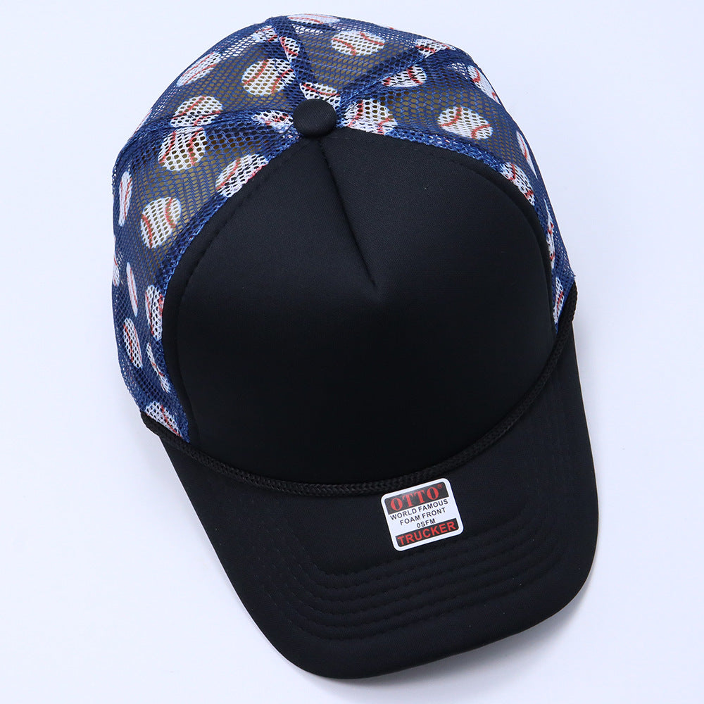 Wholesale  outdoor leisure sun hat leopard plaid baseball cap
