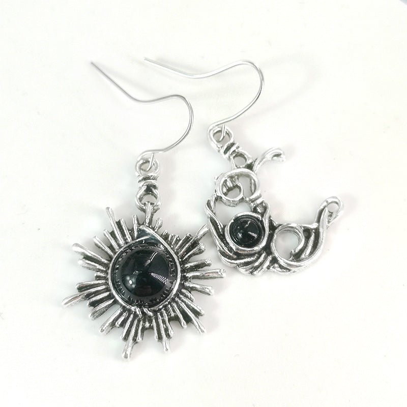 Wholesale Sun Moon Earrings ACC-ES-XingHe005