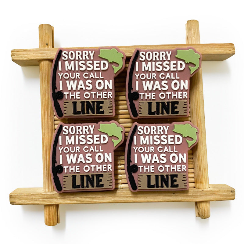 Wholesale 10pcs Creative Fishing Silicone Focus Beads DIY Accessories Focal Beads ACC-BDS-WDX228