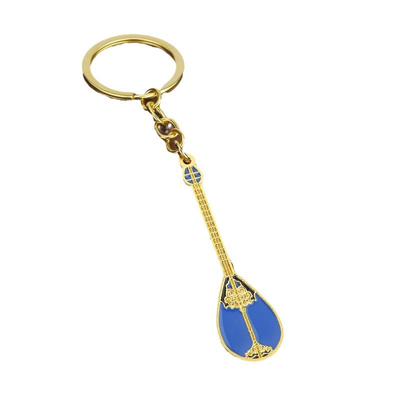 Wholesale Color Alloy Dongbula Keychain