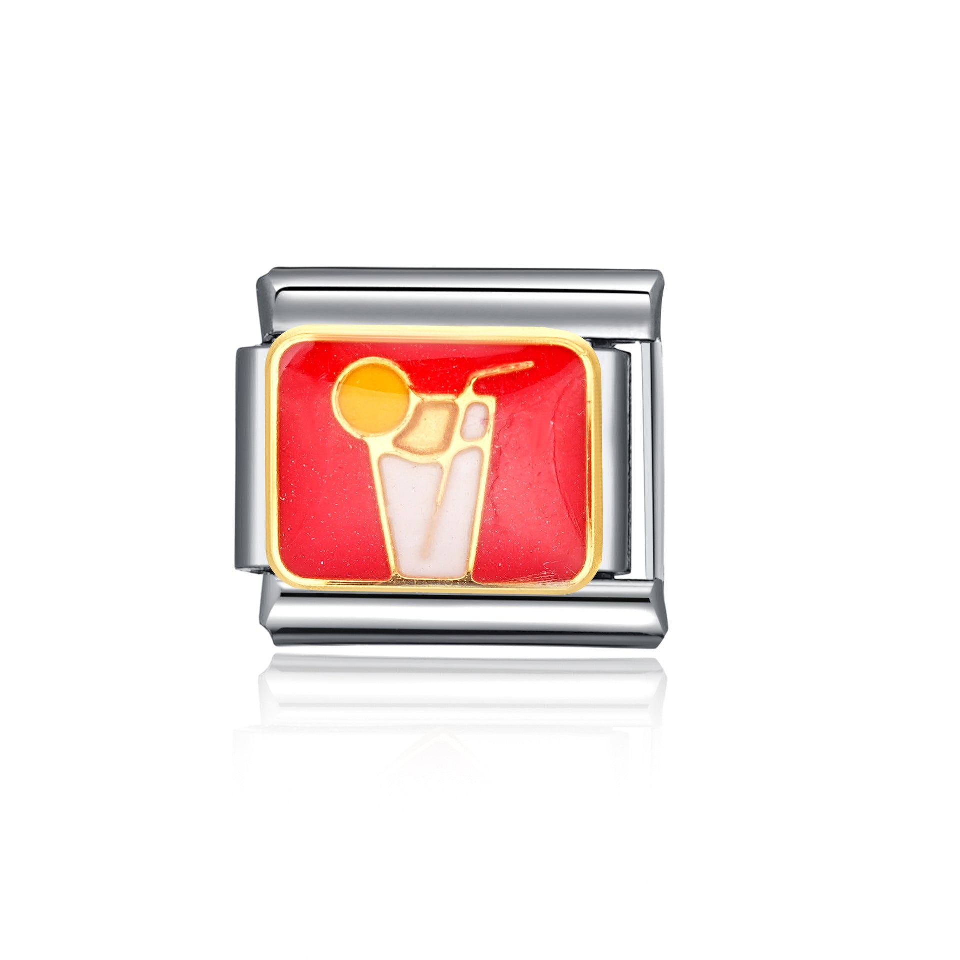 Großhandel italienisches Charmearmband 9mm DIY Spleißen süßer kreativer Anhänger Edelstahl komponierbares Armband