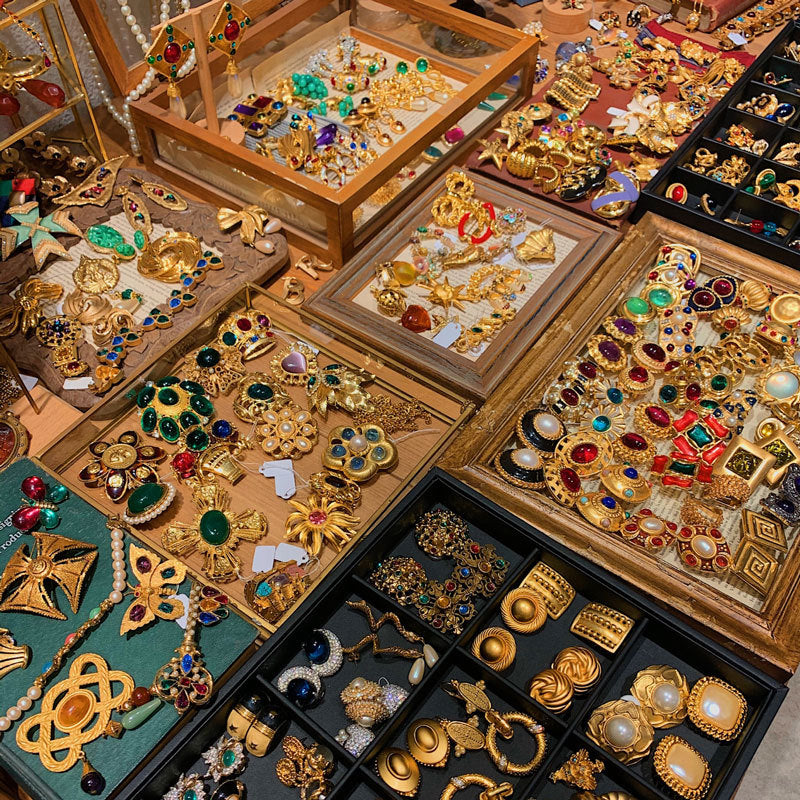 Wholesale Second-hand Vintage Versatile Retro Earrings ACC-ES-Weim005