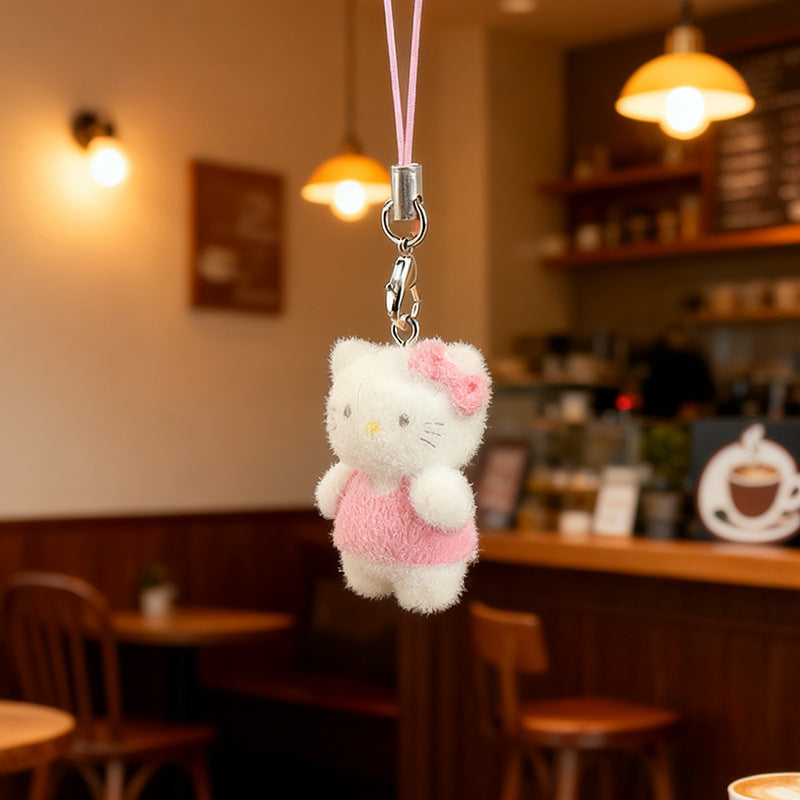 Wholesale 3D Cute Cartoon characters Plush Keychain