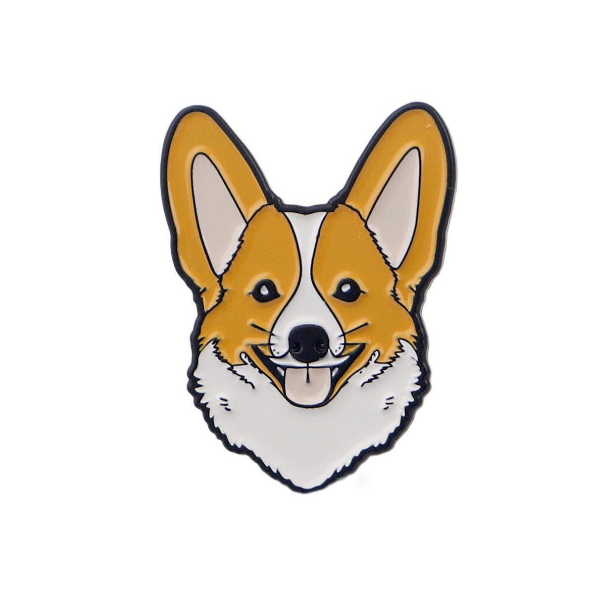 Wholesale Alloy cartoon pet cat dog animal brooch badge