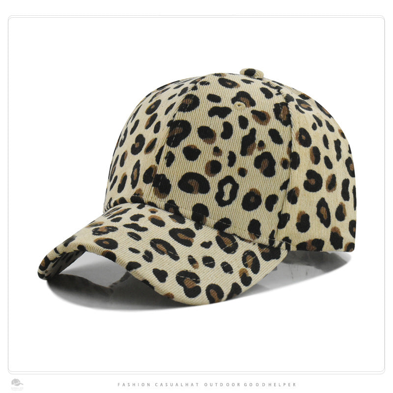 Wholesale Leopard Corduroy Baseball Cap ACC-HT-XuP014