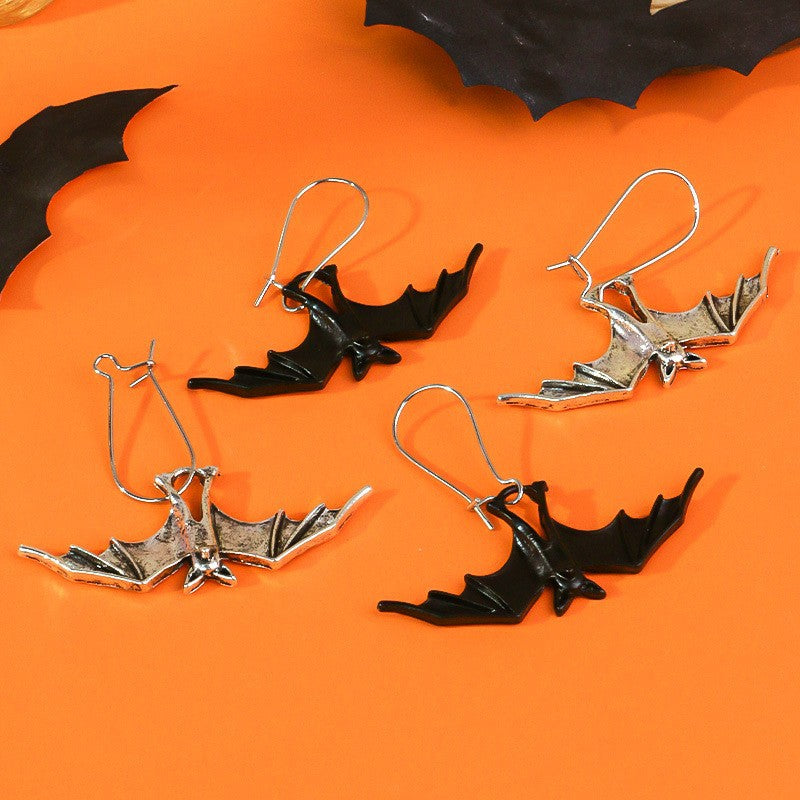 Wholesale  Halloween Earrings Personalized Creative  Bat Earring