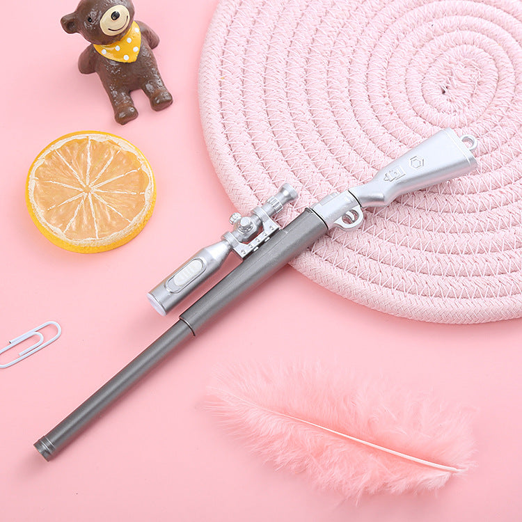 Wholesale Light-emitting Sniper Rifle Gel Pen Creative Weapon Modeling Rifle Water Pen