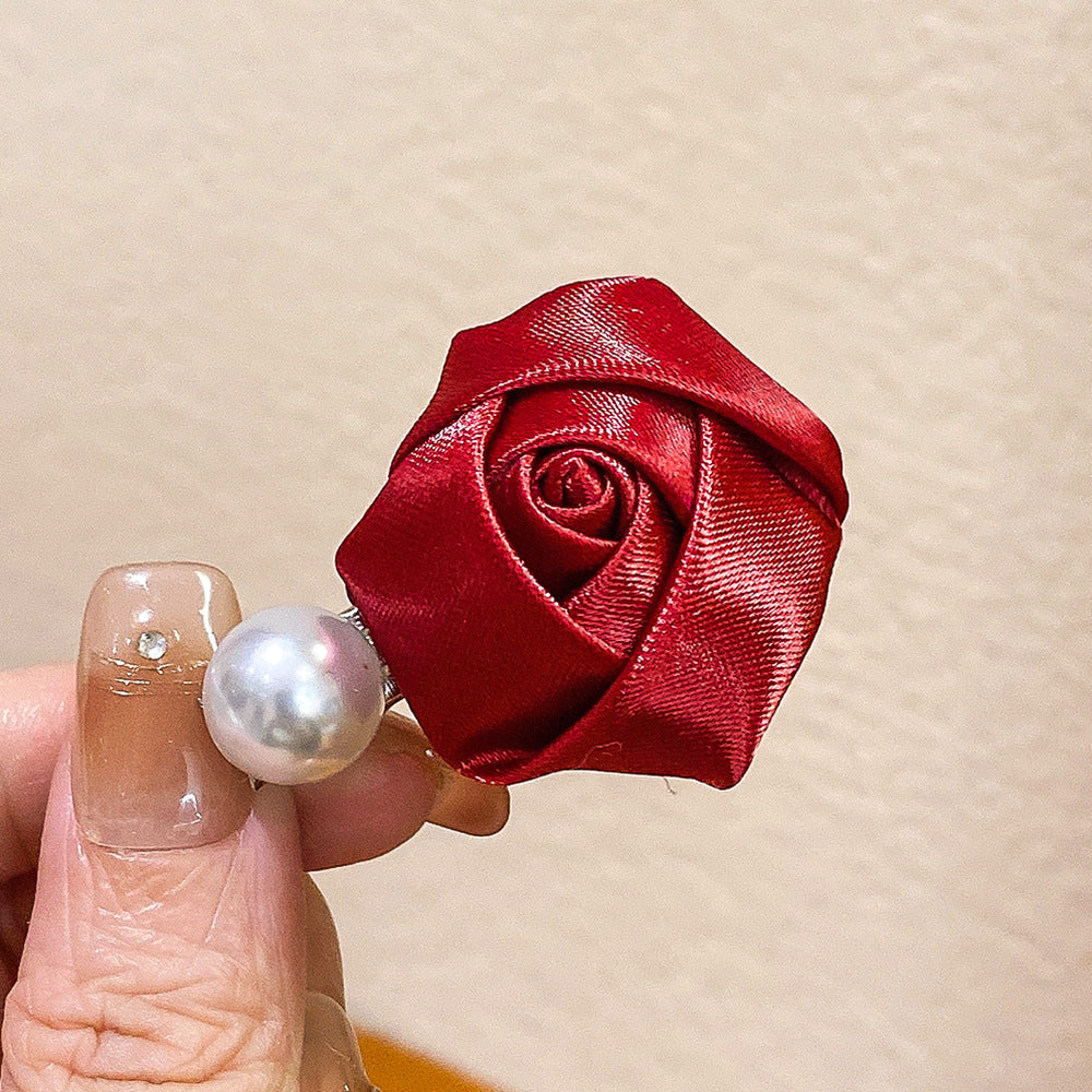 Wholesale Satin Rose Hairband ACC-HS-Huidi030