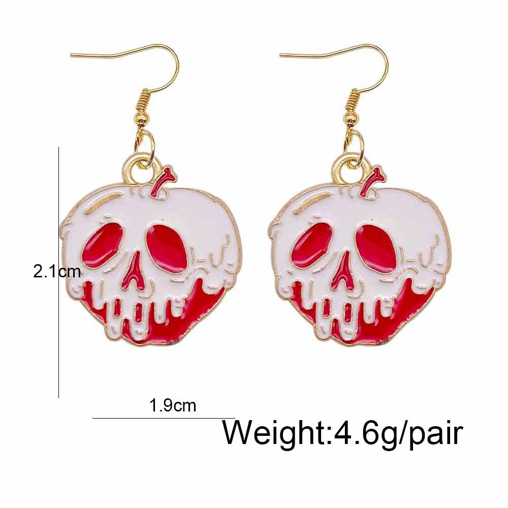 Wholesale Halloween Cartoon Ghost Pumpkin Imp Alloy Earrings ACC-ES-ChenY047