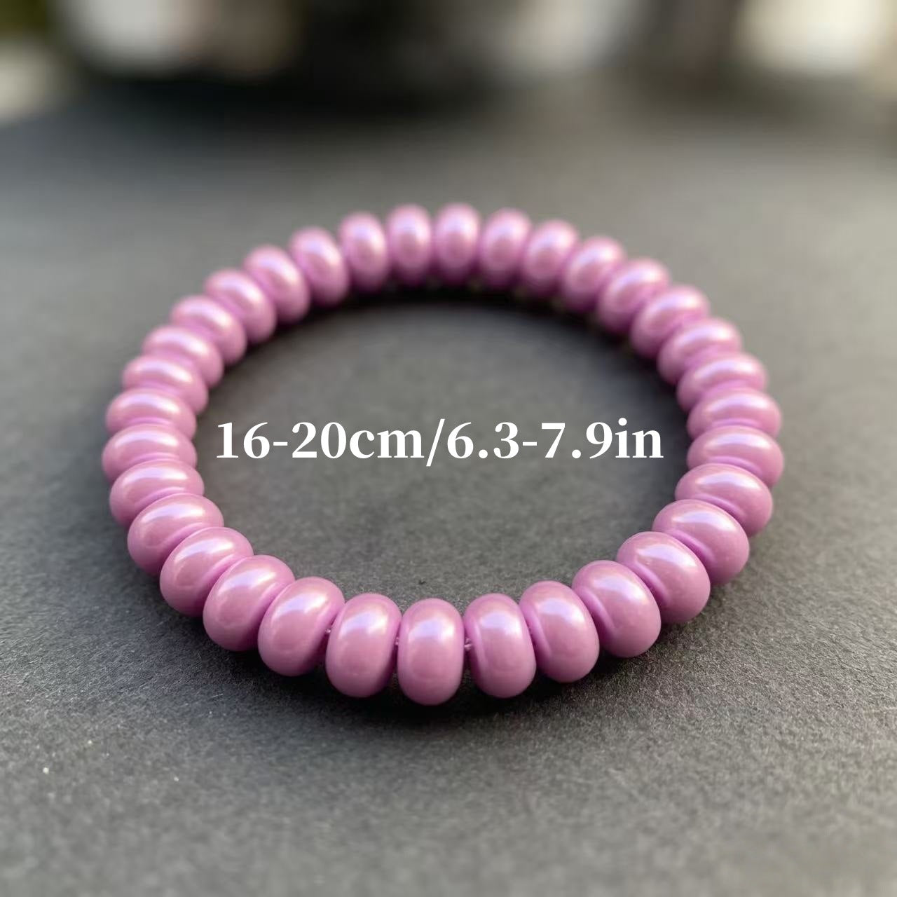 Wholesale Purple Crystal Abacus Bead Bracelet Unisex Travel Souvenir Gift Jewelry Accessory