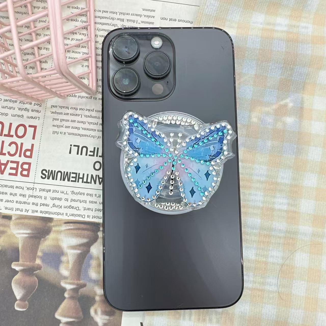 Wholesale Acrylic Stand Butterfly Magsafe phone stand