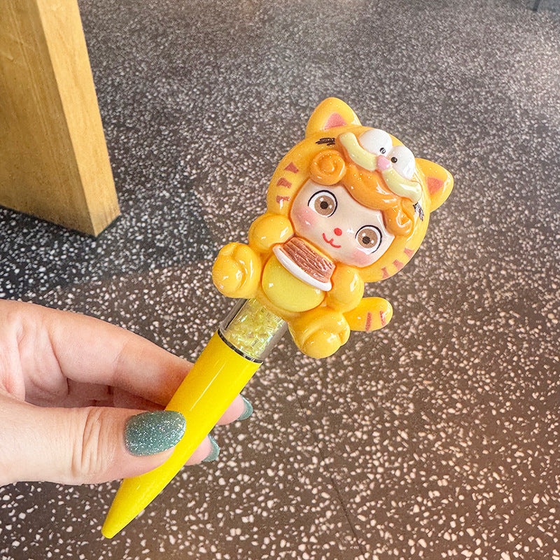 Wholesale Cute cartoon 3D doll ballpoint pen