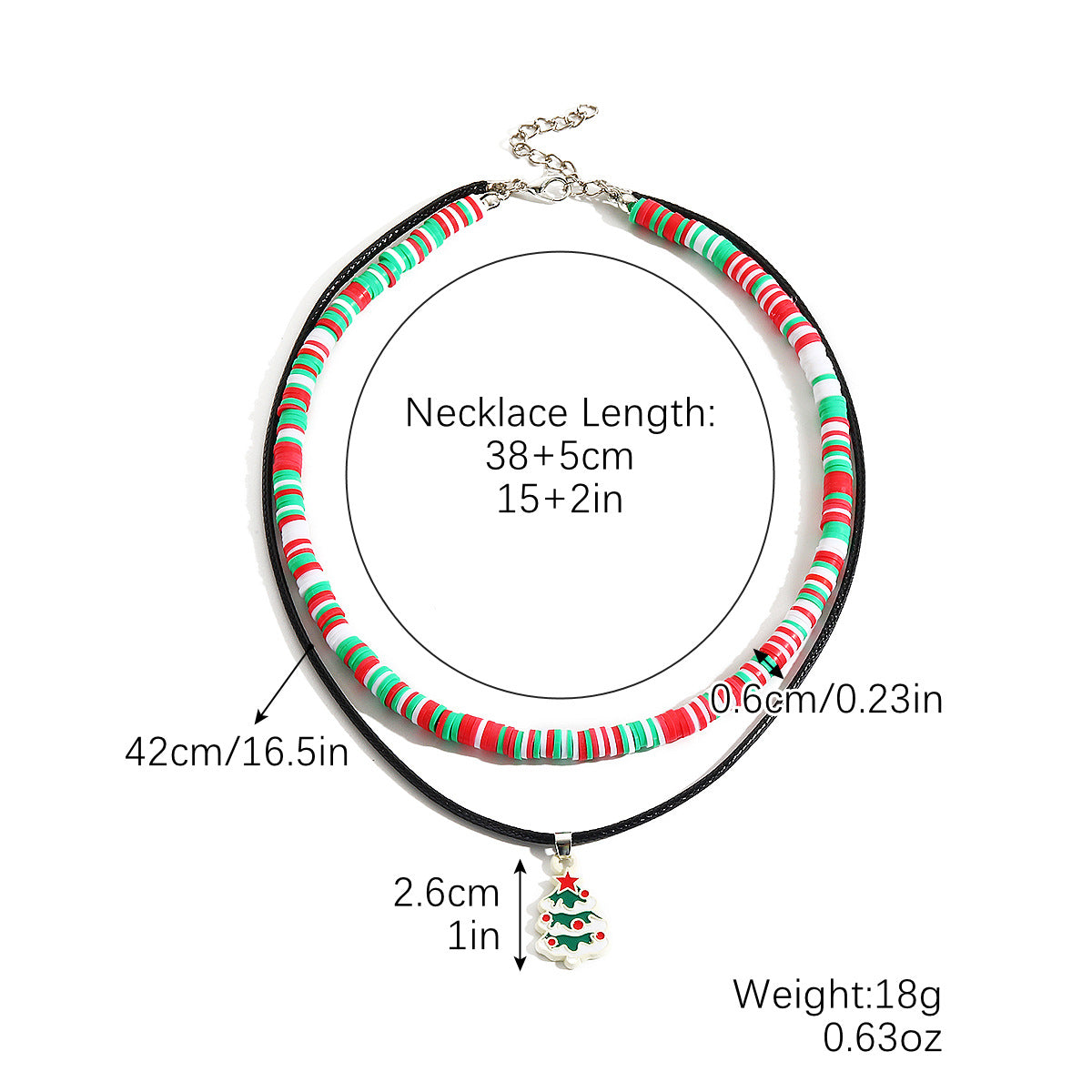 Wholesale Christmas Necklace  Multi-layer Christmas Necklace