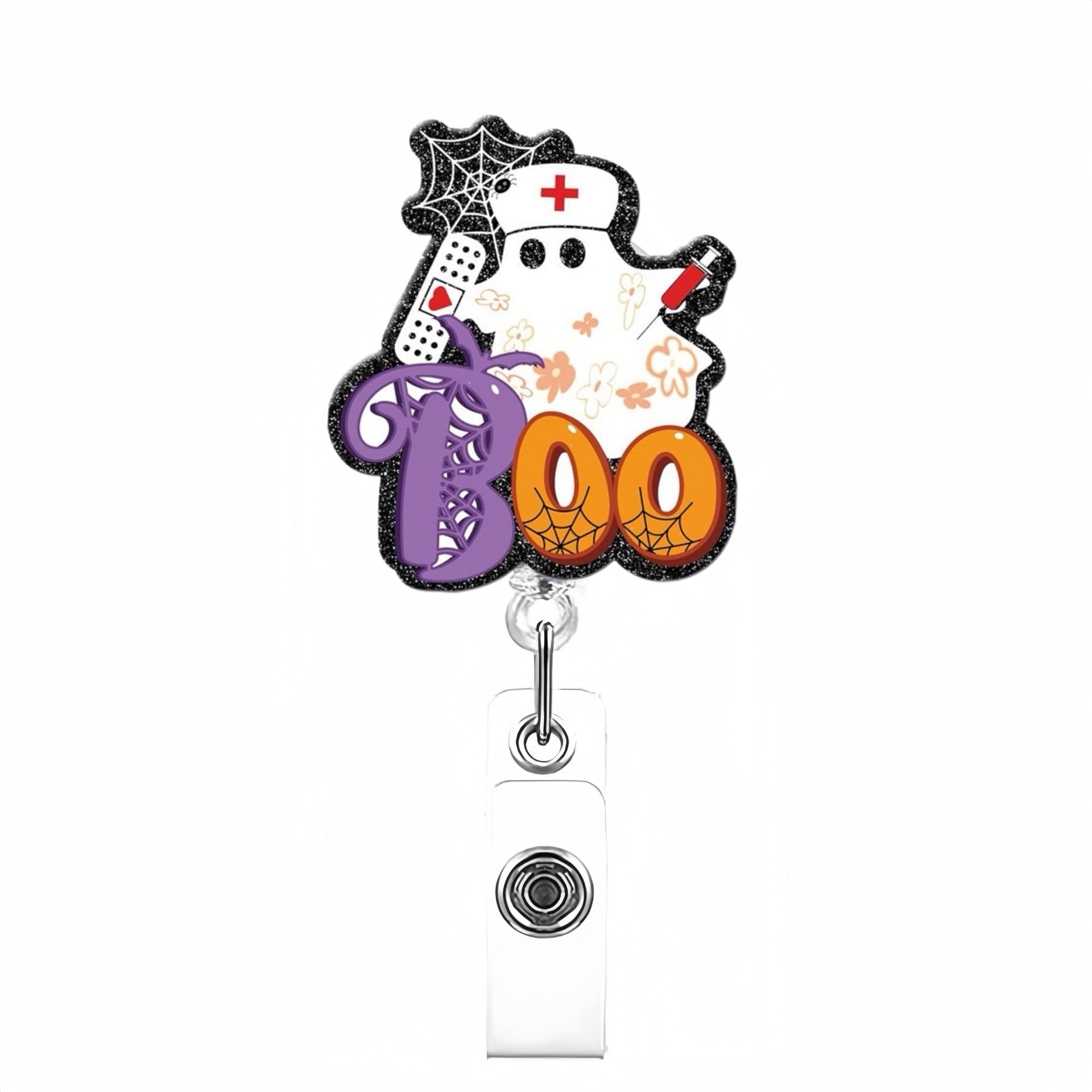 Wholesale  Ghost Badge Reels Keychains