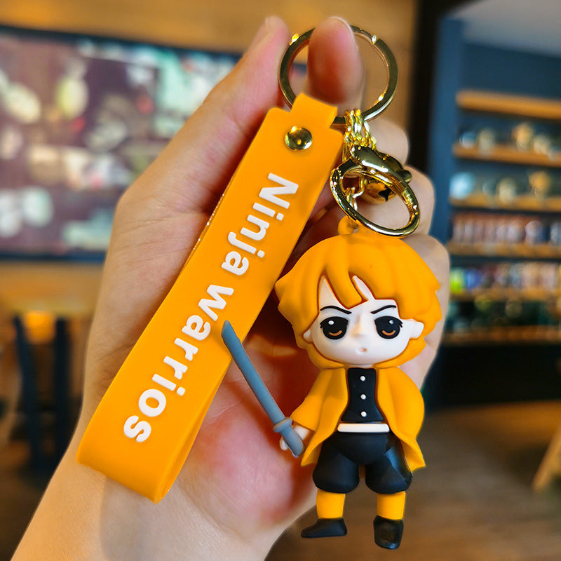 Wholesale Cartoon PVC Soft Keychain Cute Keychain ACC-KC-DingMing001