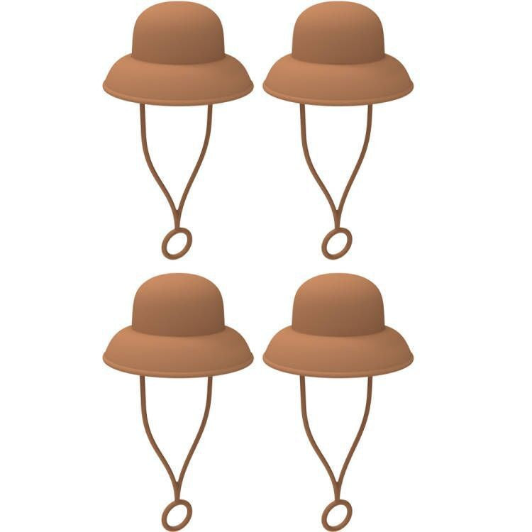 Wholesale Topper Silicone Straw Tube Cap 6-10mm Straw Decoration Straw Cover ACC-SCR-HuaYi003