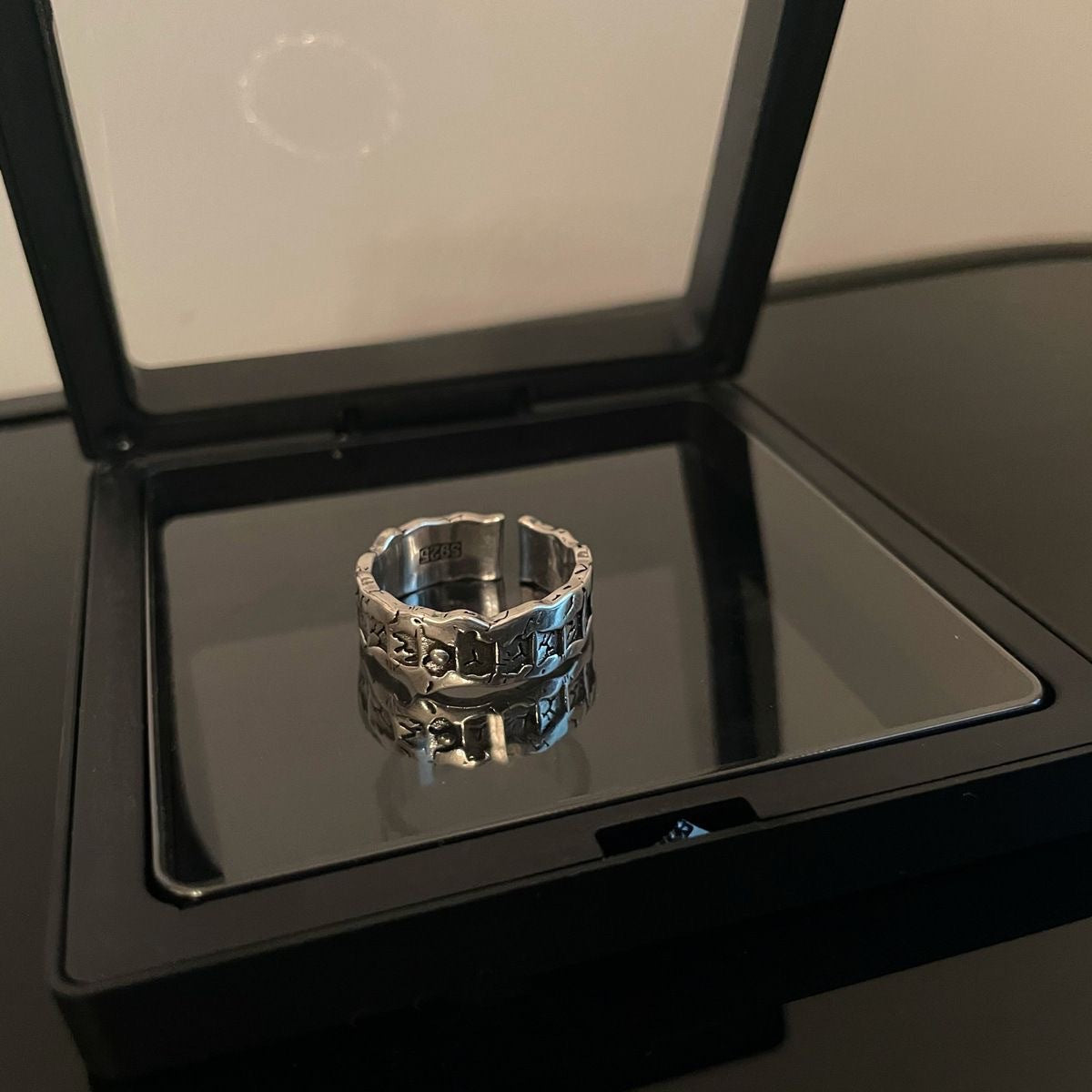 Wholesale Men's Vintage Open Adjustable Ring ACC-RS-YuMei002