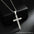 Wholesale Titanium Steel  Cross Necklace  Hip-Hop All-Match Pendant Necklaces