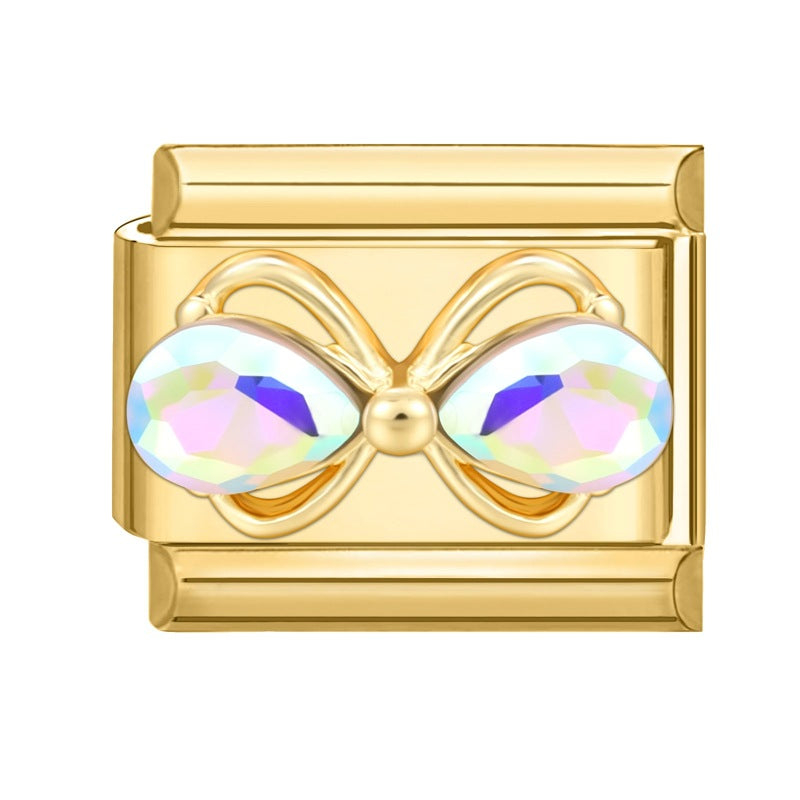 Wholesale Italian Charm Bracelet 9mm DIY Splicing Cute Creative Stainless Steel Composable Bracelet