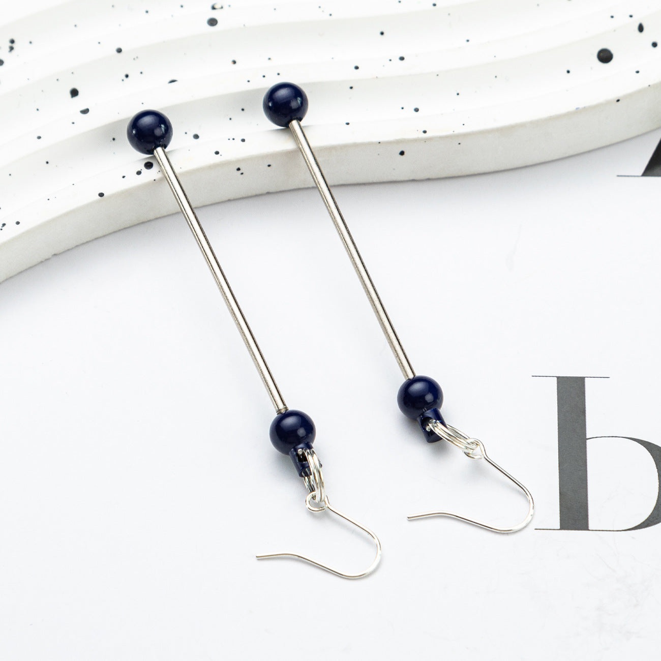 Wholesale Beadable Earrings Metal DIY Earrings ACC-ES-HuaH001