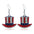 Wholesale  Independence Day Flag Series Earrings