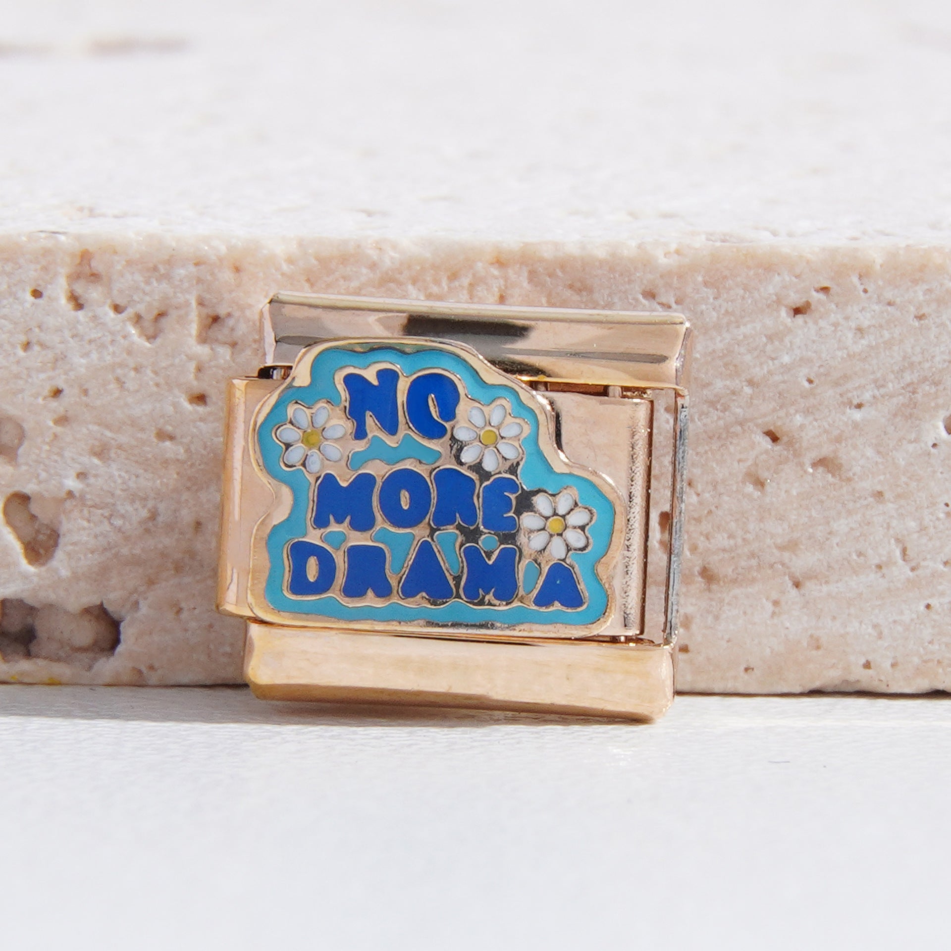 Wholesale Italian Charm Bracelet 9mm DIY Splicing Creative Pattern Stainless Steel Composable Bracelet