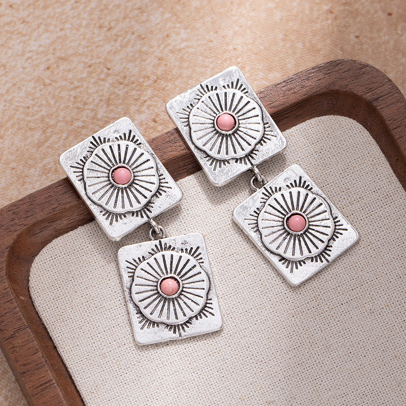 Wholesale Western Style Turquoise Earrings