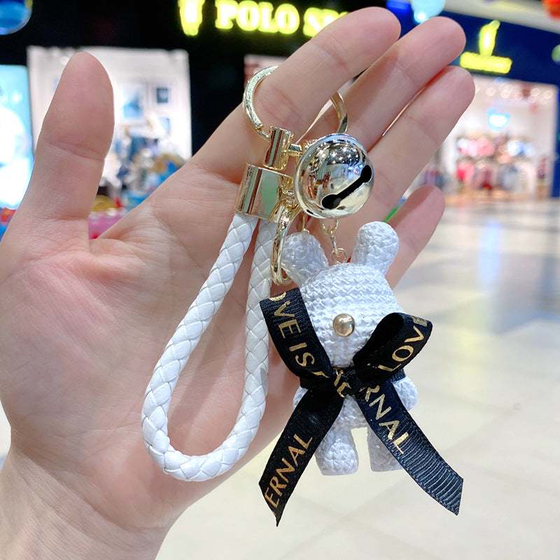 Wholesale Cartoon Cute Resin Wool Bear Keychains ACC-KC-Gongz015