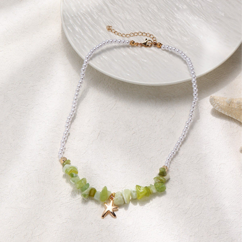 Wholesale  shell fashion pendant clavicle chain summer  necklace