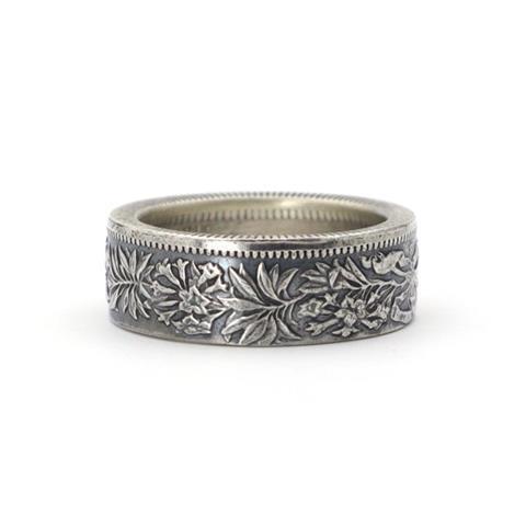 Wholesale Edelweiss Star coin  ring
