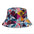 Wholesale  printing fisherman hat graffiti  double-sided basin hat tide