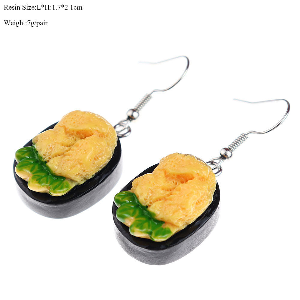 Wholesale cute  miniature food earrings