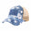 Wholesale ponytail baseball cap cross embroidered American flag  peaked cap