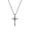 Wholesale retro cross stainless steel pendant necklaces