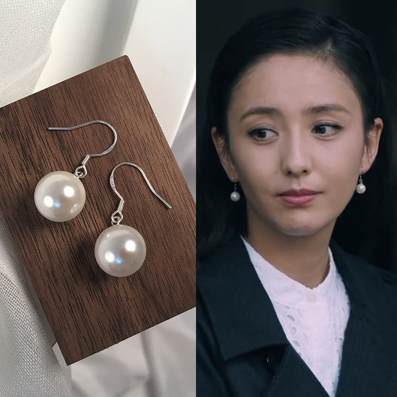 Wholesale 925 Silver Needle Pearl Earrings ACC-ES-HaoWen010