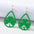 Wholesale St. Patrick's Day Green Earrings
