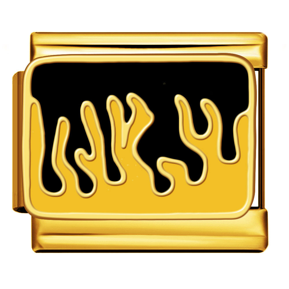 Wholesale  Italian Charm Bracelet 9mm DIY  gold-plated Creative Stainless Steel Composable Bracelet