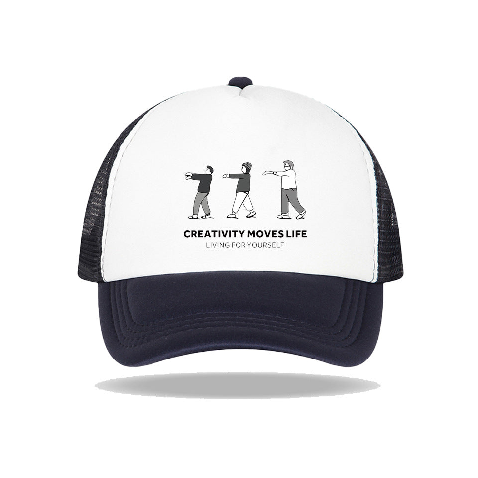 Wholesale creative printing baseball cap