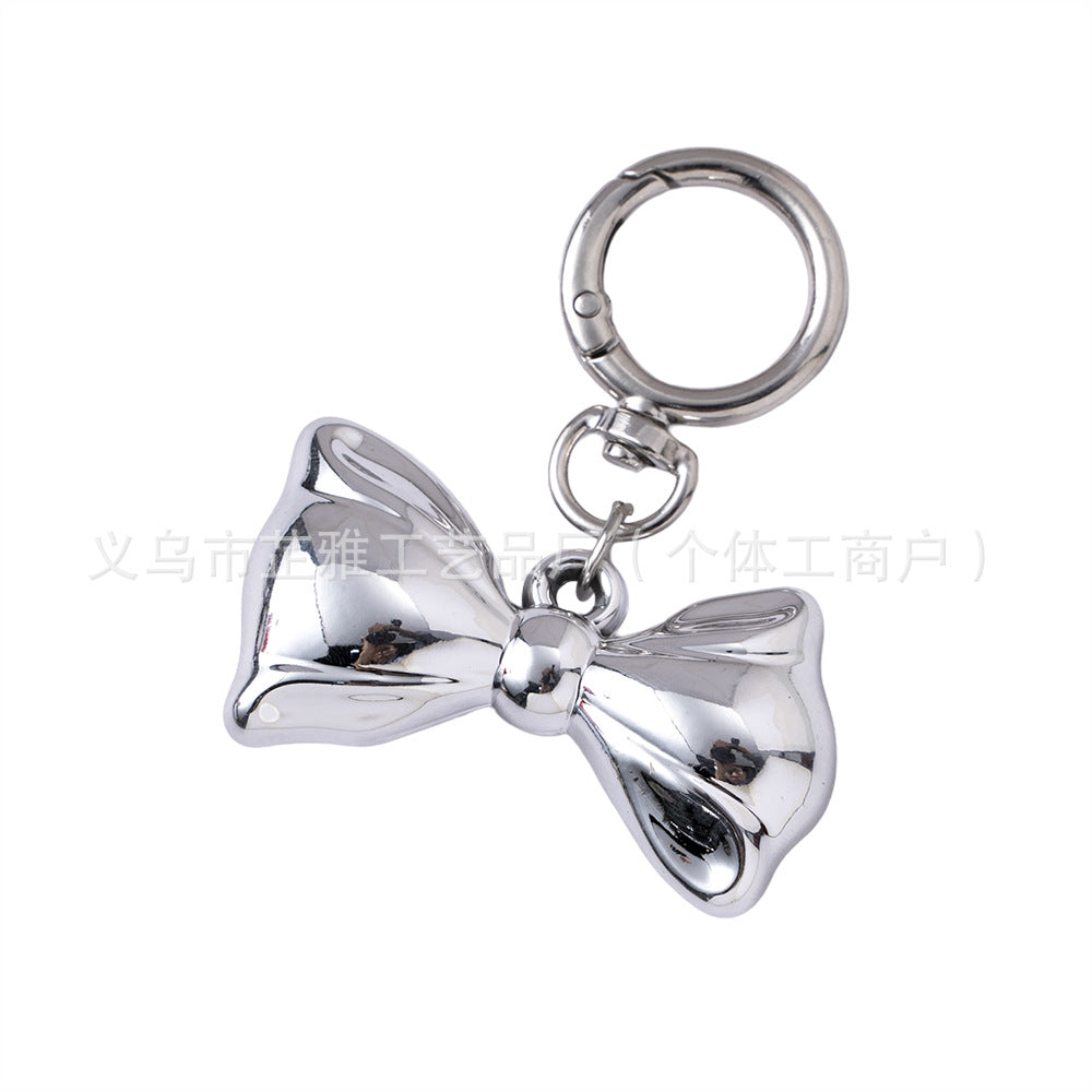 Wholesale Metal Bow Keychain Light Luxury  Decoration