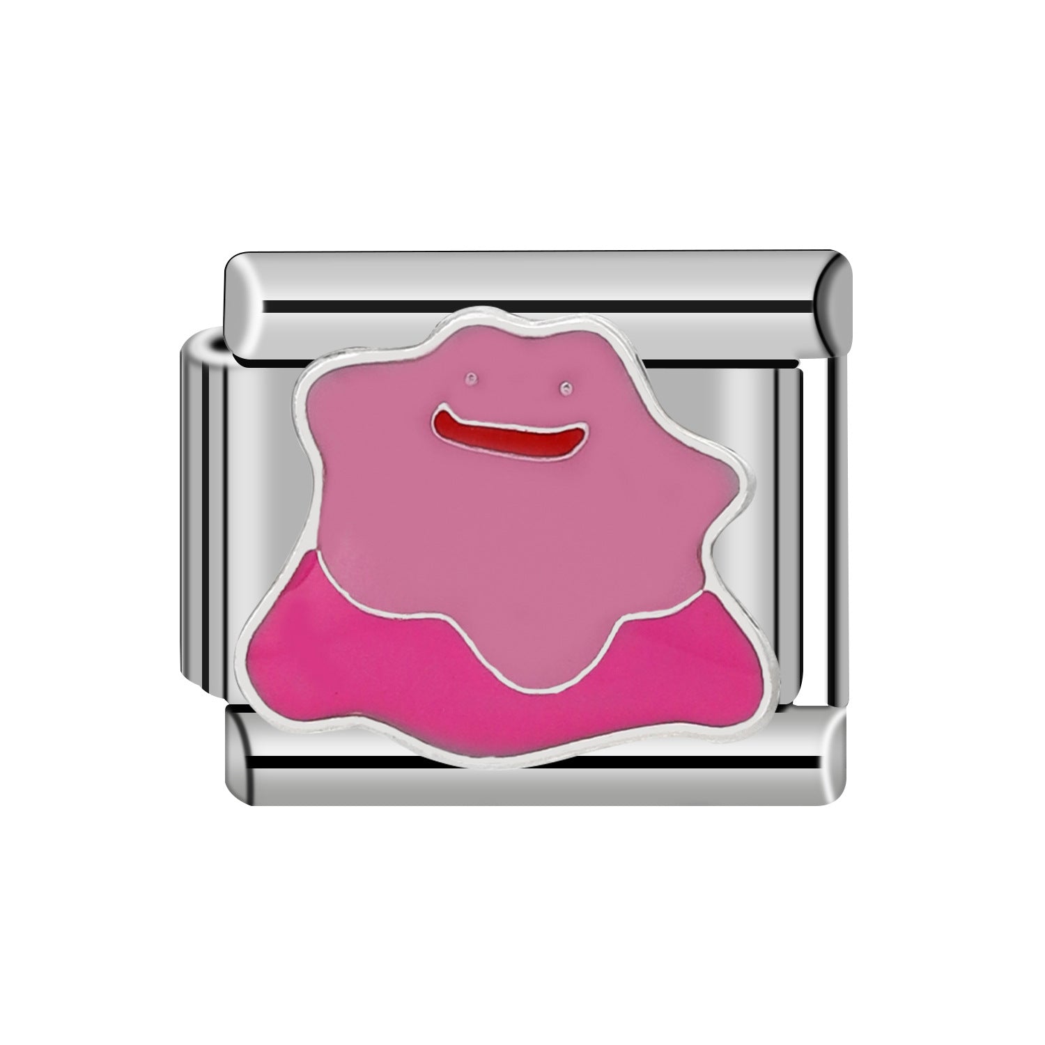 Wholesale 5pcs Italian Charm Bracelet Charm Module Stainless Steel Cute Bracelet 9mm DIY Pattern Free Stitching Detachable Composable Bracelet ACCVIP-BT-XY002