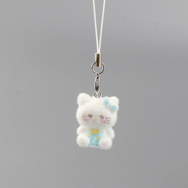 Wholesale Three-Dimensional Cat Pendant Keychains