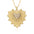 Wholesale  plated 18K gold  cute love pendant  full diamond necklace
